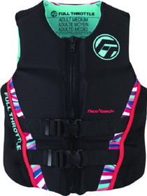 Full Throttle Women's Rapid-Dry Flex Back Vest, Pink
