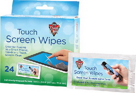Falcon Safety Products DCW Falcon Touch Screen Wipes&#44; 24/pk