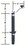 Bal Products 29033Bl Top Wind A-Frame Screw 5&#44;000 lb Capacity Tongue Jack for RV Trailers, Price/EA