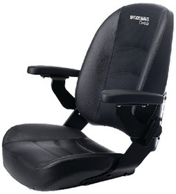 Shockwave SW-04920-B SW04920B Corbin 2 Sport/Fishing Seat&#44; Onyx (Black)