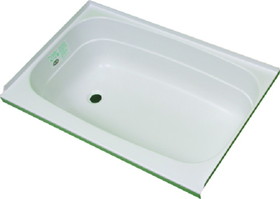 Specialty Recreation Left Drain Bathtub, 24" x 32", White