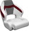 Wise 3338-1774 33381774 Baja XL Bucket Seat w/ Flip Up Bolster&#44; Brite White/Grey/Dark Red, Price/EA