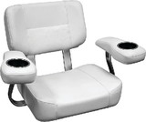 Wise 3366-784 3366784 Pro Series Offshore Helm Chair, Arctic Ice White
