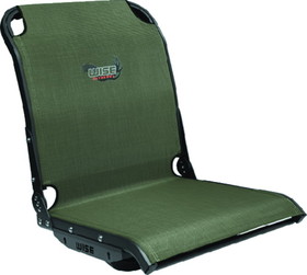 Wise 3373713 Aero X Boat Seat, Green Mesh w/Black Frame, High-Back