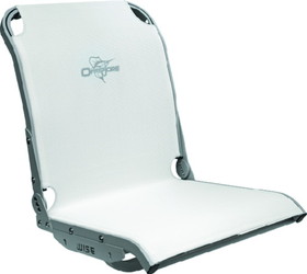 Wise 3373784 Aero X Boat Seat, White Mesh w/Silver Frame, High-Back