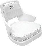 Wise Standard Pilot Chair Package With Chair, Cushions, White