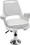 Wise 8WD1007-6-710 Captain's Chair Package With Chair&#44; Cushions&#44; 12" to 18" Adjustable Pedestal and Seat Slide - White, Price/EA