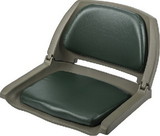 Wise Deluxe Molded Plastic Fold-Down Seat w/Cushions - 19.7