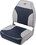 Wise 8WD588PLS-660 Mid Back Fishing Seat&#44; Grey/Navy, Price/EA