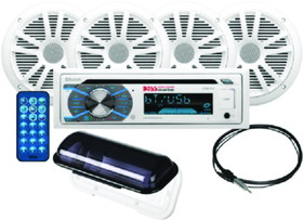 Boss MCK508WB64S CD/USB/SD, MP3, WMA, FM/AM Player/Bluetooth w/2 Pr. 6.5" Speakers