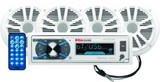 Boss Audio MCK632WB64 Single-DIN AM/FM Receiver w/ 2 Pair 6.5