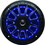 BOSS MRGB65B 6-1/2" 2-Way Marine Full Range Speaker w/RGB Lights pr., Black, Price/EA