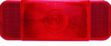 Optronics AST61BP Red Replacement Lens - Driver Side