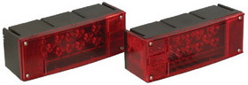 Optronics TLL160RK LED Waterproof Over 80" Trailer Light Set Includes STL16RB STL17R & Mounting Hardware, TLL-160RK