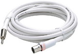 Shakespeare 4352 AM/FM Stereo Extension Cable, 10'