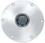 Springfield Marine 13007501 Springfield Plug-In 9" Round Aluminum 2-3/8" Base&#44; Satin Finish, Price/EA