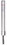 Springfield Marine 1610411A Springfield KingPin Standard Fixed Height Post&#44; Anodized Finish, Price/EA