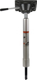 Springfield Marine 1612401A Springfield KingPin Power-Rise Sit Down Pedestal 16" to 22-3/8"&#44; Anodized Finish