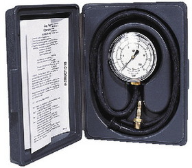 Camco 10389 Gas Pressure Test Kit (Includes Gauge&#44; 30" Hose and Tap Fitting in Case)