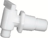 Camco 22243 Dual Size Drain Valve Without Flange 3/8