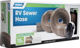 Camco 39691 Heavy Duty RV Sewer Hose With Pre-Attached Fitting 15'