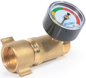 Camco 40064 Water Pressure Regulator w/Gauge