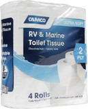 Camco 40274 Toilet Tissue 2 Ply 4/Pk 500 Sheets