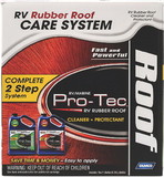 Camco 41453 Pro-Tec Rubber Roof Care System, 2ea 1-Gal Containers