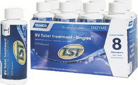 Camco TST Blue Enzyme Toilet Treatment&#44; 4 oz.&#44; 8/pk, 41501