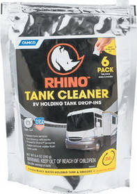 Camco Rhino Holding Tank Cleaner&#44; Drop Ins&#44; 6/pk, 41560