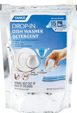 Camco 41599 Dishwashing Detergent Drop-Ins, 15/pk