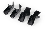 Camco 42323 Gutter Spouts With Extensions, Black (4/Pack)