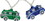 Camco 42656 Patriotic Stars Party Lights (Includes 10 Lights&#44; Connector&#44; 2 Spare Bulbs and Fuse), Price/EA