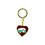 Camco 53287 Enamel Keychain, RV Themed, Teardrop Red Heart, Price/EA