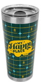 Camco 53325 Life Is Better At The Campsite Tumbler, 20 oz., Green