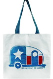 Camco 53370 Tote Bag, Texas Flag Mini Camper