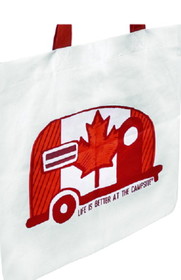 Camco 53371 Tote Bag, Canada Flag Mini Camper