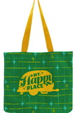 Camco 53483 Tote Bag, My Happy Place Green Grid