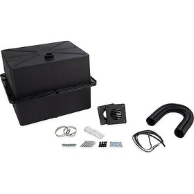 Camco 55385 Vented Side-By-Side Dual Battery Box- For Group 24 Batteries
