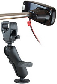 Ram Mounts RAP-400-202 RAM Tough Claw Base W/Double Socket Arm And 1.5" Round Base Adapter