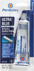 Permatex 81724 Ultra Blue Multipurpose RTV Silicone Gasket Maker&#44; 3.35 oz.