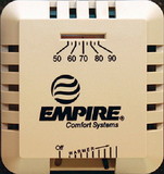 Empire TMV Dometic Millivolt or IP Fireplace Thermostat, White