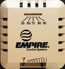 Empire TMV Dometic Millivolt or IP Fireplace Thermostat&#44; White