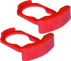 Johnson Pump 0946956 WD/WPS Red Slide Clips for All JP Water Pressure & Washdown Pumps, 2/pk