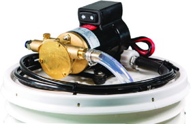 Johnson Pump 65F3B Oil Change Kit W/ Pail & Impeller Pump, 12V