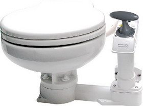 Johnson Pump 80-47625-01 804762501 Aqua-T Super Compact Manual Toilet