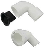 Johnson Pump 81-47273 Outlet Elbow For Silent and Premium Toilets, 81-47273-01