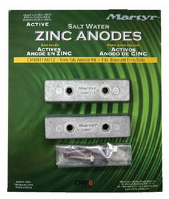 Martyr Anodes CMBNT1AKITZ Martyr Bennett Trim Tab Anode Kit