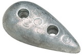 Martyr Anodes CMT20 Tear Drop Zinc Hull Anode 3.4