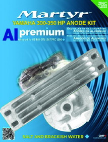 Yamaha Anode Kits - Aluminum